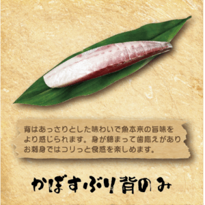 【西新店受取】【12月29日受取】かぼすぶり背のみ